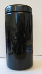 Bild von Miron Weithalsdose 1000 ml Breit mit Deckel schwarz