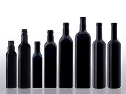 Bild für Kategorie Violettglas-Ölflaschen