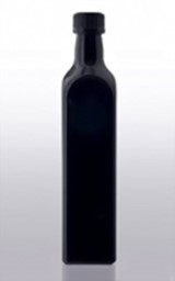 Zeige Details für Violettglas Ölflasche mit Schraubverschluß  500 ml Bild von Violettglas Ölflasche mit Schraubverschluß  500 ml