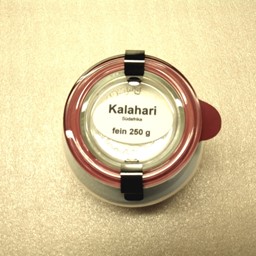 Zeige Details für Kalahari Wüstensalz fein 250 g Bild von Kalahari Wüstensalz fein 250 g