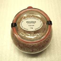 Zeige Details für Hima. Kristallsalz Granulat 1 kg im Glas Bild von Hima. Kristallsalz Granulat 1 kg im Glas
