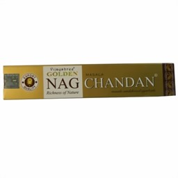 Zeige Details für Golden Nag Chandan  Räucherstäbchen Bild von Golden Nag Chandan  Räucherstäbchen