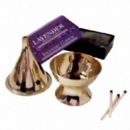 Zeige Details für Weihrauch und Räucherkegelhalter Bild von Weihrauch und Räucherkegelhalter