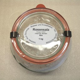 Bild von Bolivianisches Rosé Salz fein 1 kg