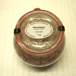 Bild von Hima. Kristallsalz Granulat 1 kg im Glas