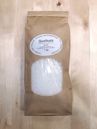Bild von Quell-Salz grob 1 kg im Nachfüllbeutel