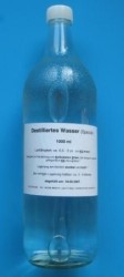 Bild von Destilliertes Wasser in Glasflaschen  6 Liter